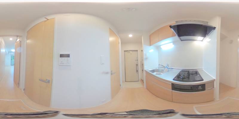 パノラマ画像キッチン