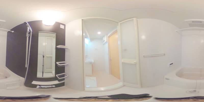 パノラマ画像バスルーム