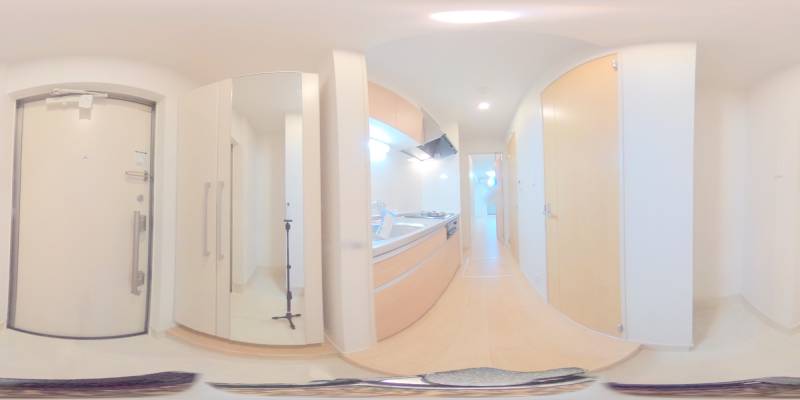 パノラマ画像玄関