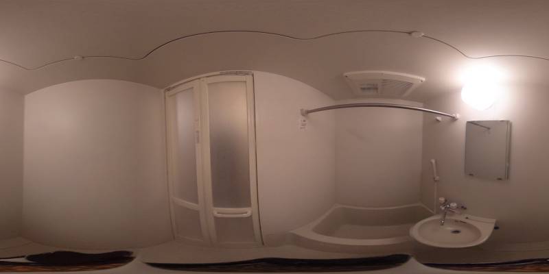 パノラマ画像バスルーム