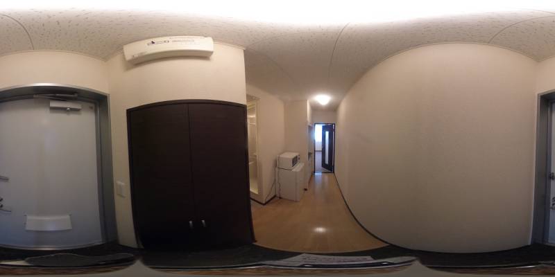 パノラマ画像玄関