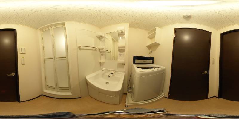 パノラマ画像洗面所