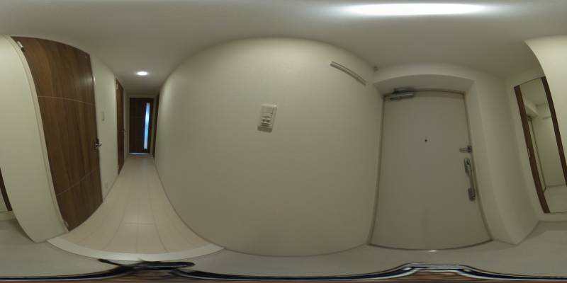 パノラマ画像玄関