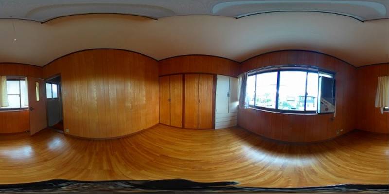 パノラマ画像洋室