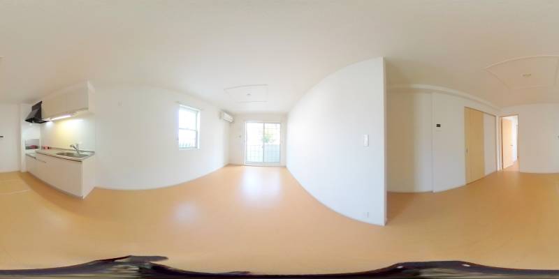 パノラマ画像リビング