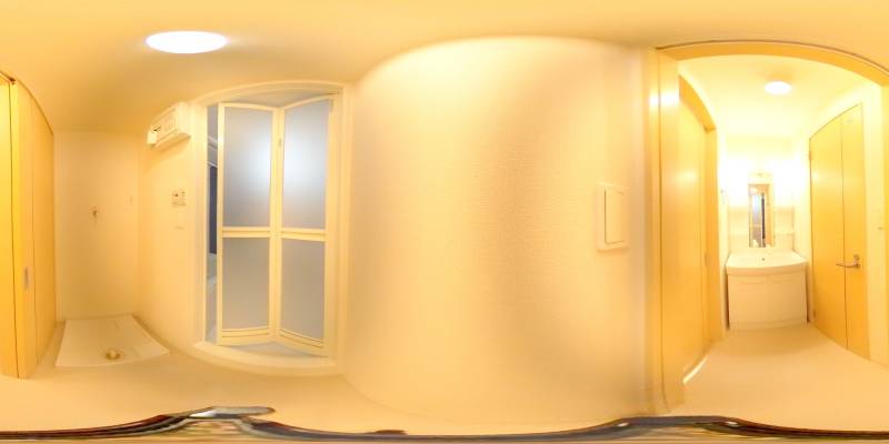 パノラマ画像洗面所