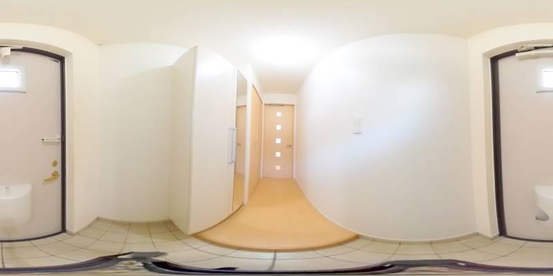 パノラマ画像玄関