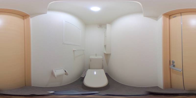 パノラマ画像トイレ