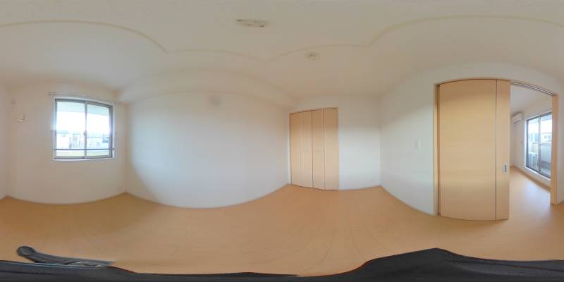 パノラマ画像洋室
