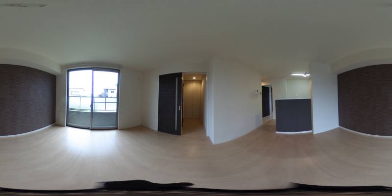 パノラマ画像リビング