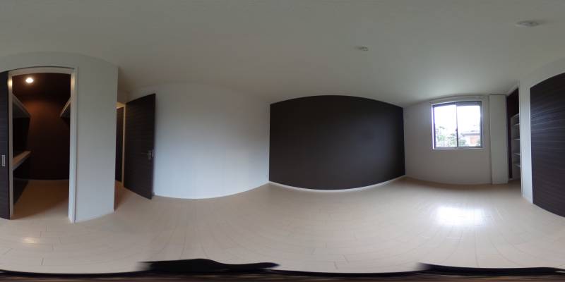 パノラマ画像洋室