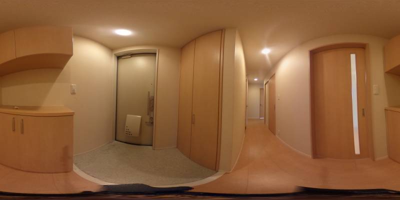 パノラマ画像玄関
