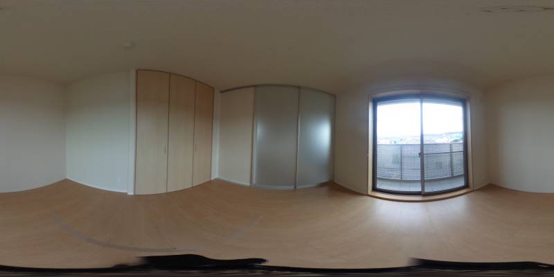 パノラマ画像洋室