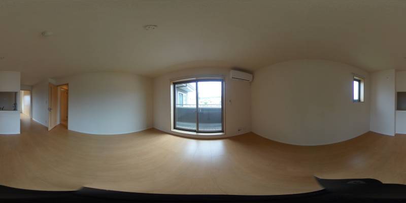 パノラマ画像リビング