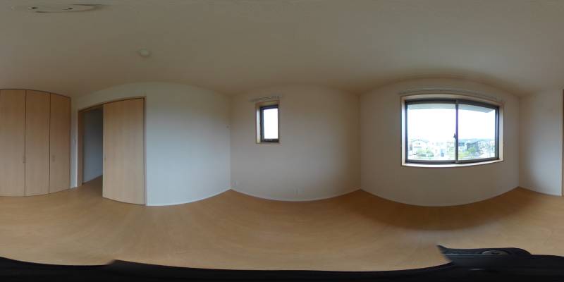 パノラマ画像洋室