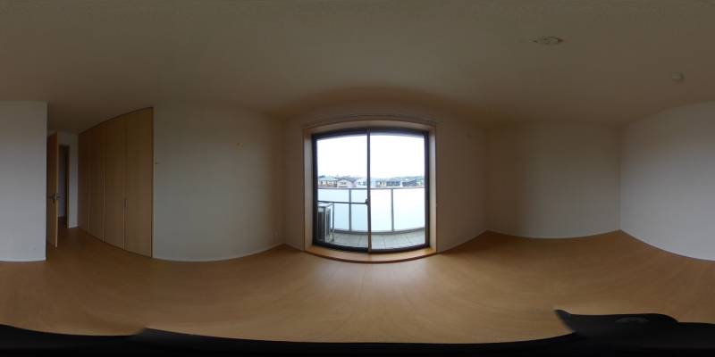 パノラマ画像洋室