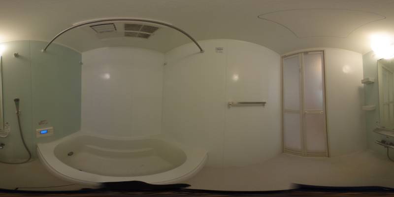 パノラマ画像バスルーム