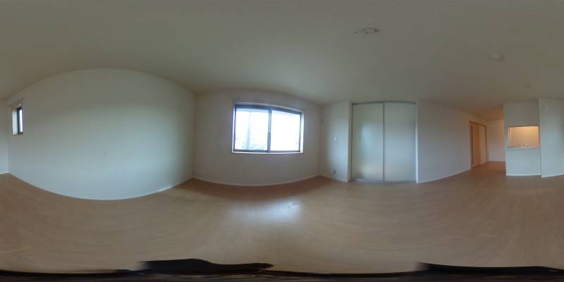 パノラマ画像リビング