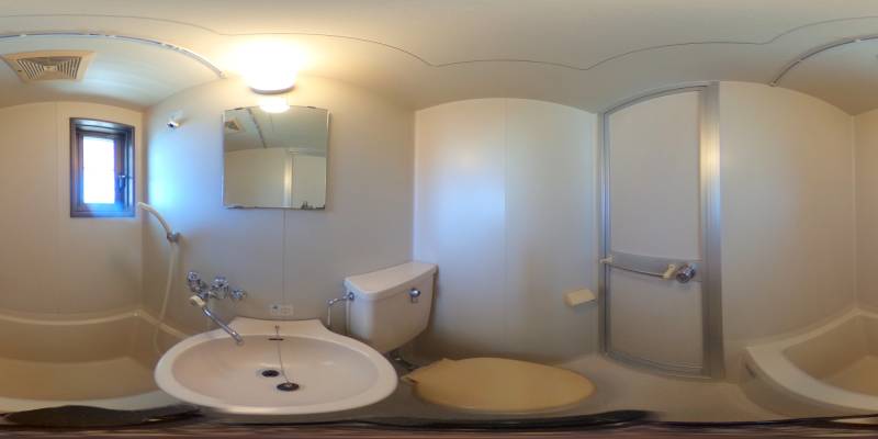 パノラマ画像バスルーム