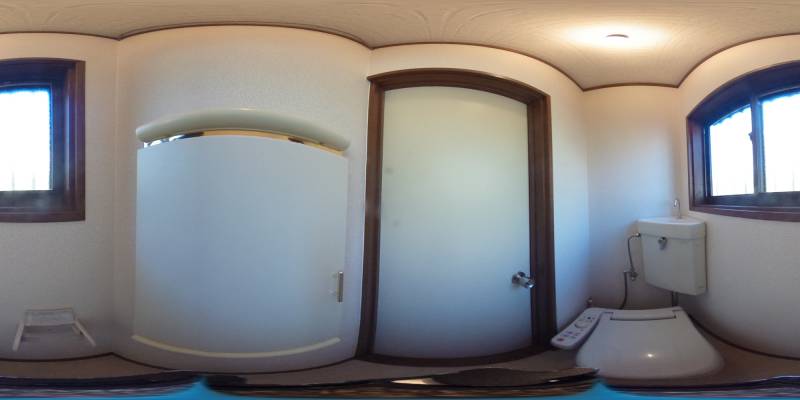 パノラマ画像トイレ