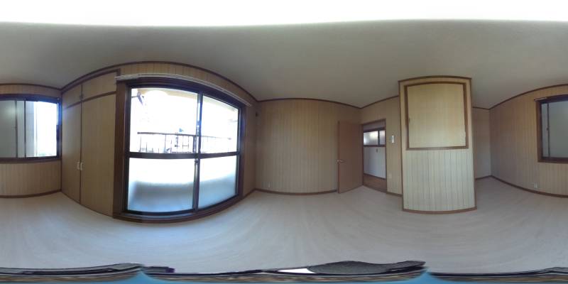 パノラマ画像洋室