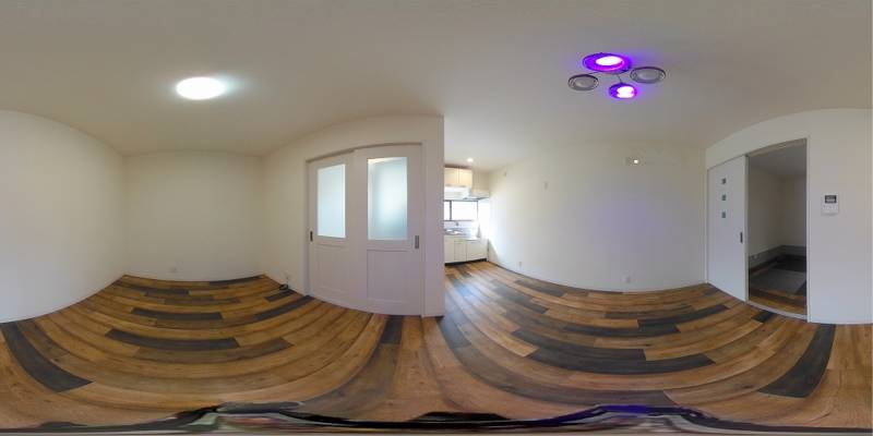 パノラマ画像洋室