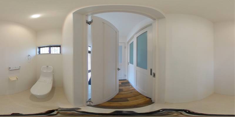 パノラマ画像トイレ