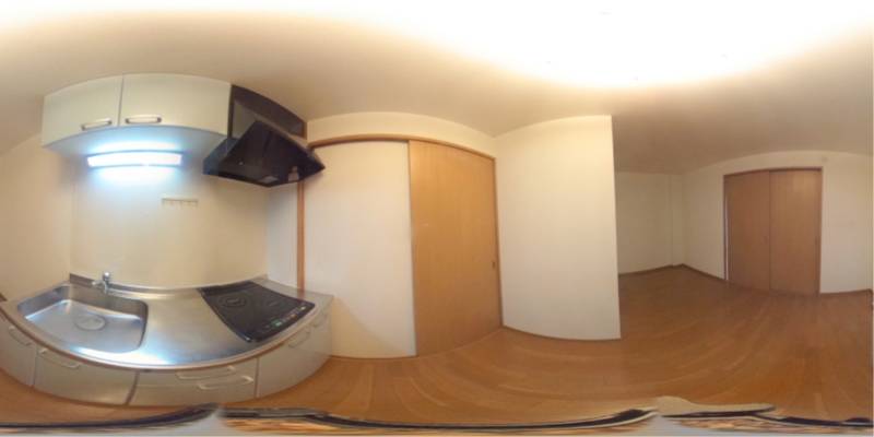 パノラマ画像キッチン