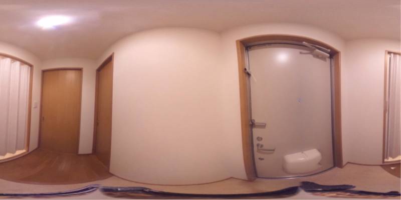 パノラマ画像玄関