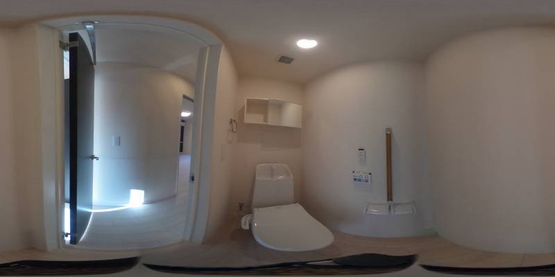 パノラマ画像トイレ