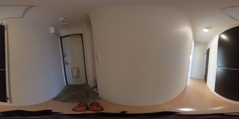 パノラマ画像玄関