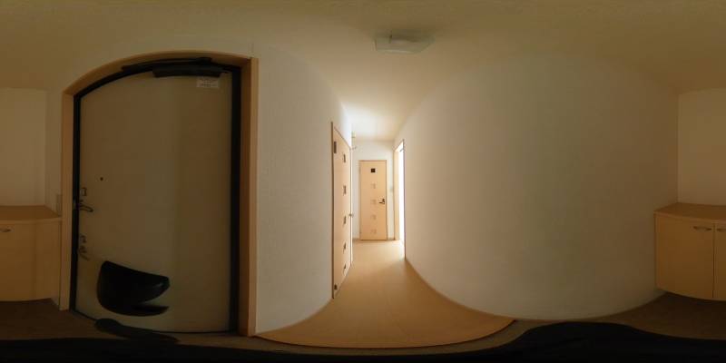 パノラマ画像玄関