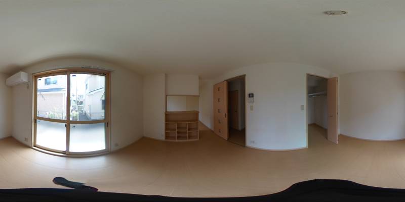 パノラマ画像リビング