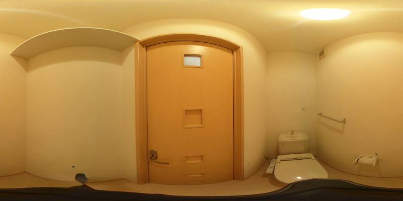 パノラマ画像トイレ