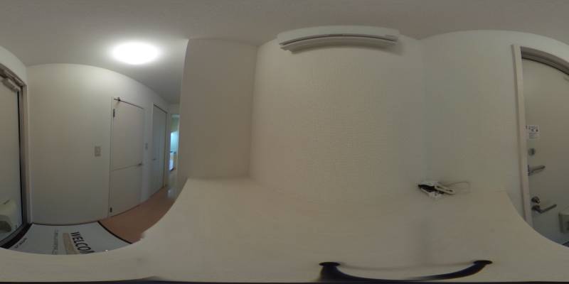 パノラマ画像玄関