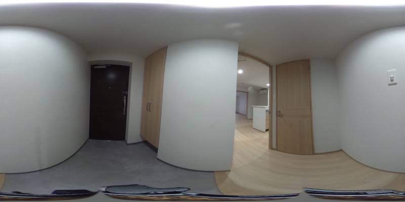 パノラマ画像玄関