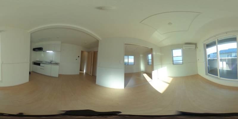 パノラマ画像リビング