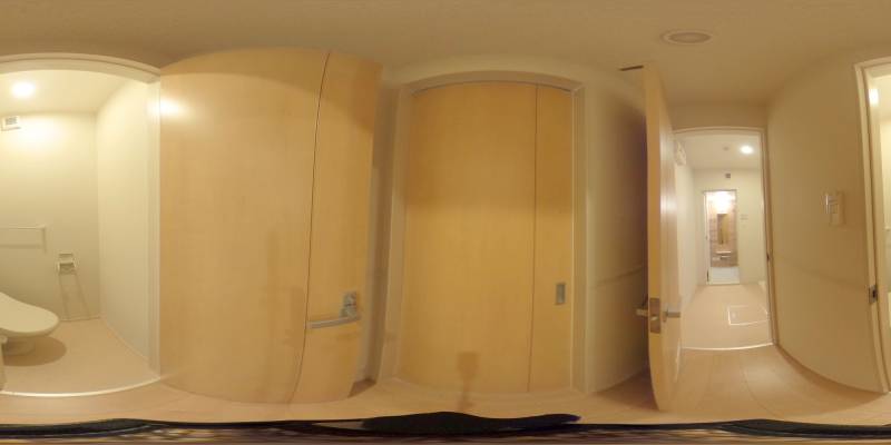 パノラマ画像洗面所