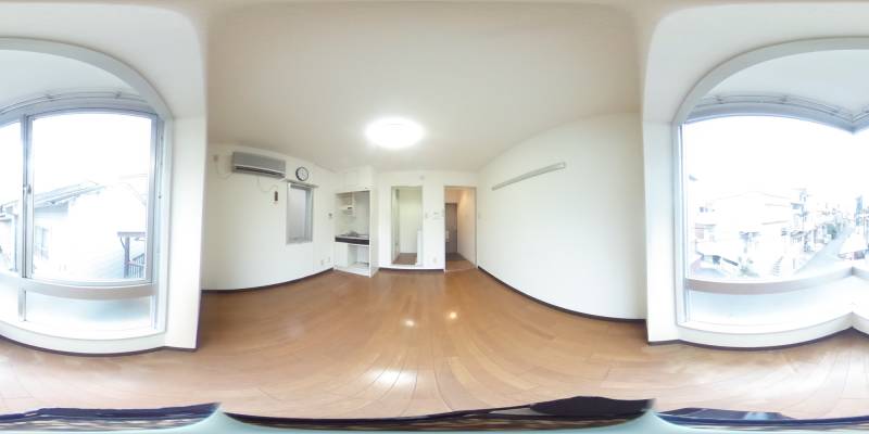 パノラマ画像洋室