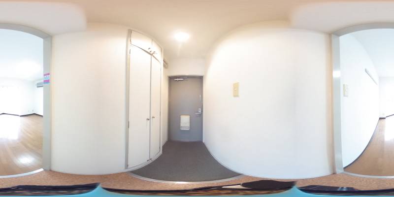 パノラマ画像玄関