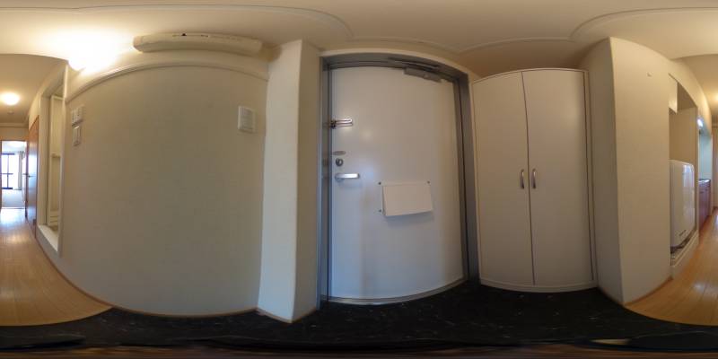 パノラマ画像玄関