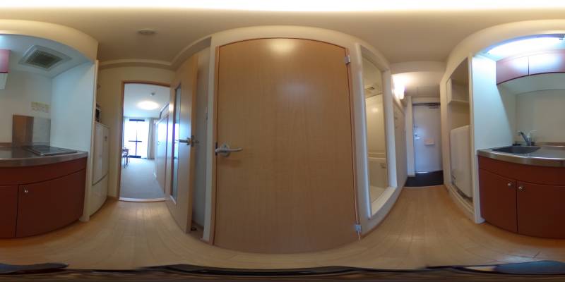 パノラマ画像キッチン