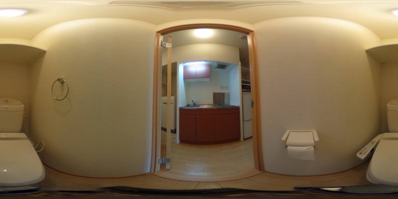 パノラマ画像トイレ