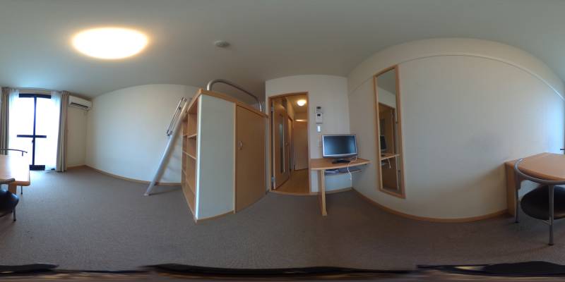 パノラマ画像洋室