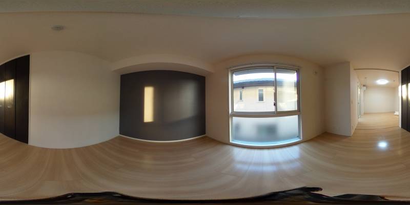 パノラマ画像洋室