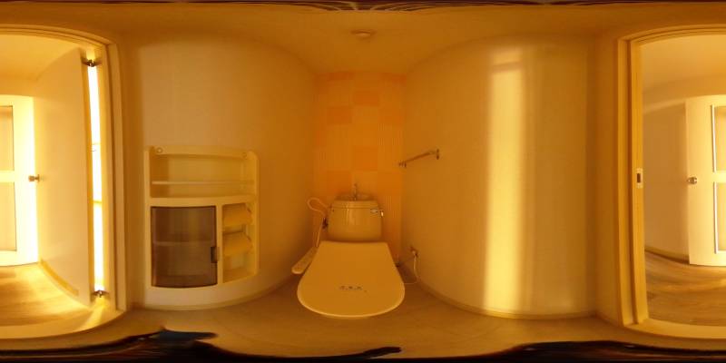 パノラマ画像トイレ