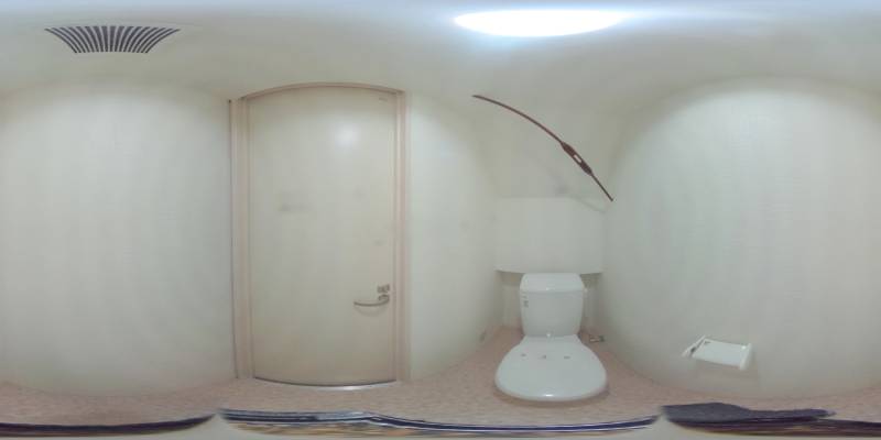 パノラマ画像トイレ