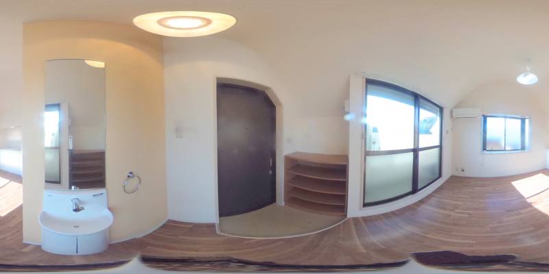 パノラマ画像洗面所