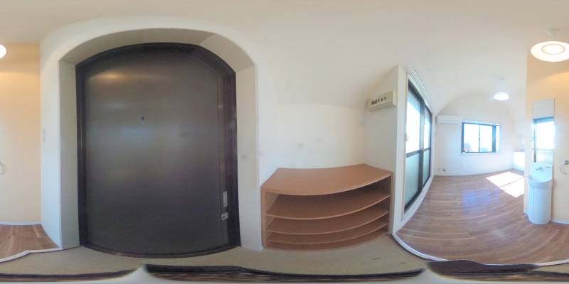 パノラマ画像玄関