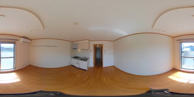 パノラマ画像洋室